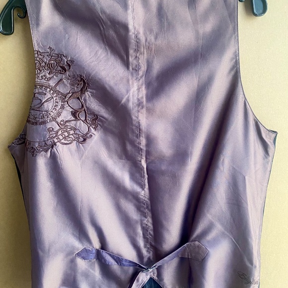 English Laundry Vintage Embroidered Vest Sz L - Picture 5 of 8